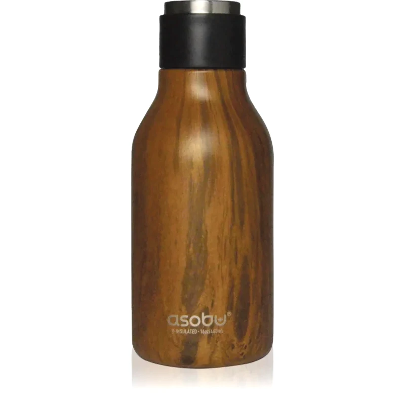 Asobu Asobu Urban θερμός χρώμα Wood 460 ml