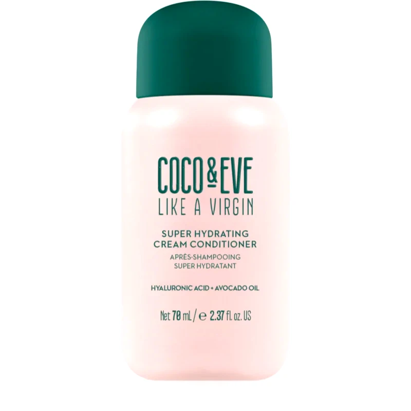 Coco & Eve Coco & Eve Like A Virgin Super Hydrating Cream Conditioner ενυδατικό μαλακτικό Για λάμψη και απαλότητα μαλλιών 70 ml