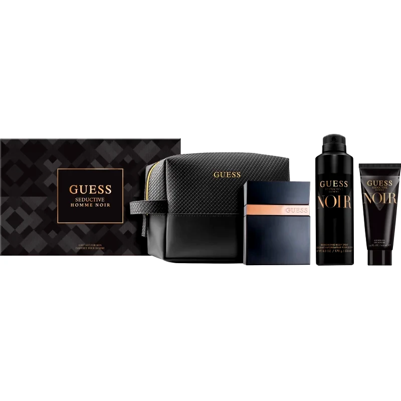 Guess Guess Seductive Homme Noir σετ δώρου για άντρες