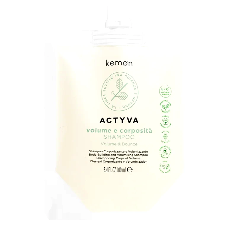 Kemon Kemon Actyva Volume e Corposità σαμπουάν για όγκο στα λεπτά μαλλιά 100 ml