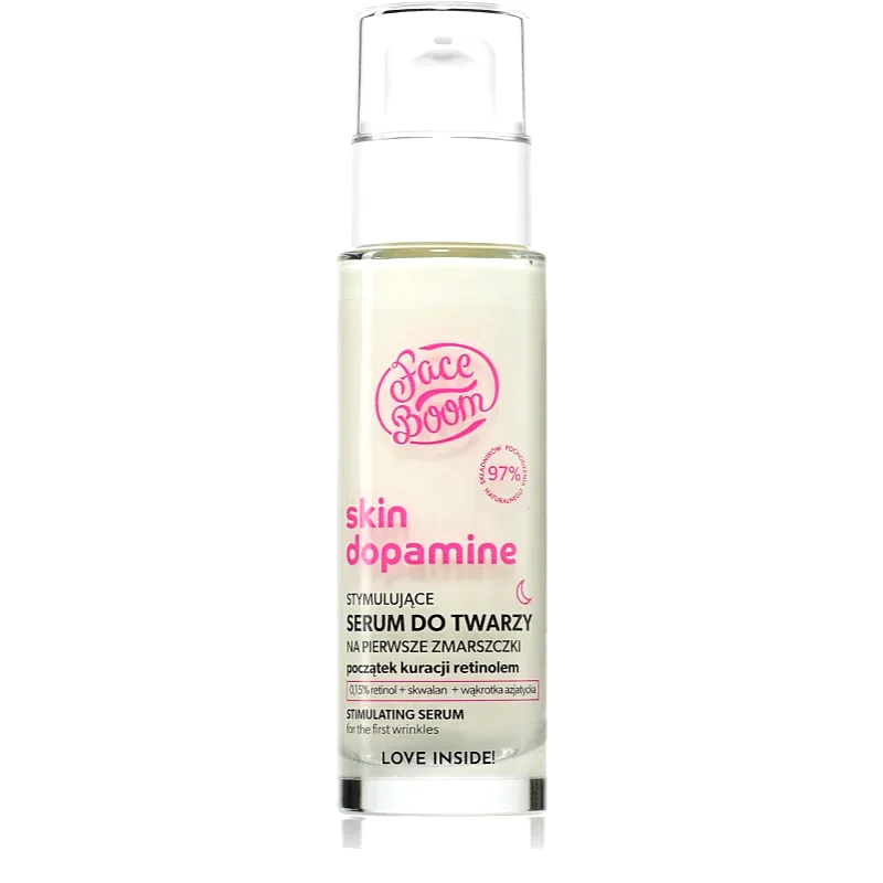 BodyBoom BodyBoom Skin Dopamine αντιρυτιδικός ορός ρετινόλης Για το πρόσωπο 30 ml