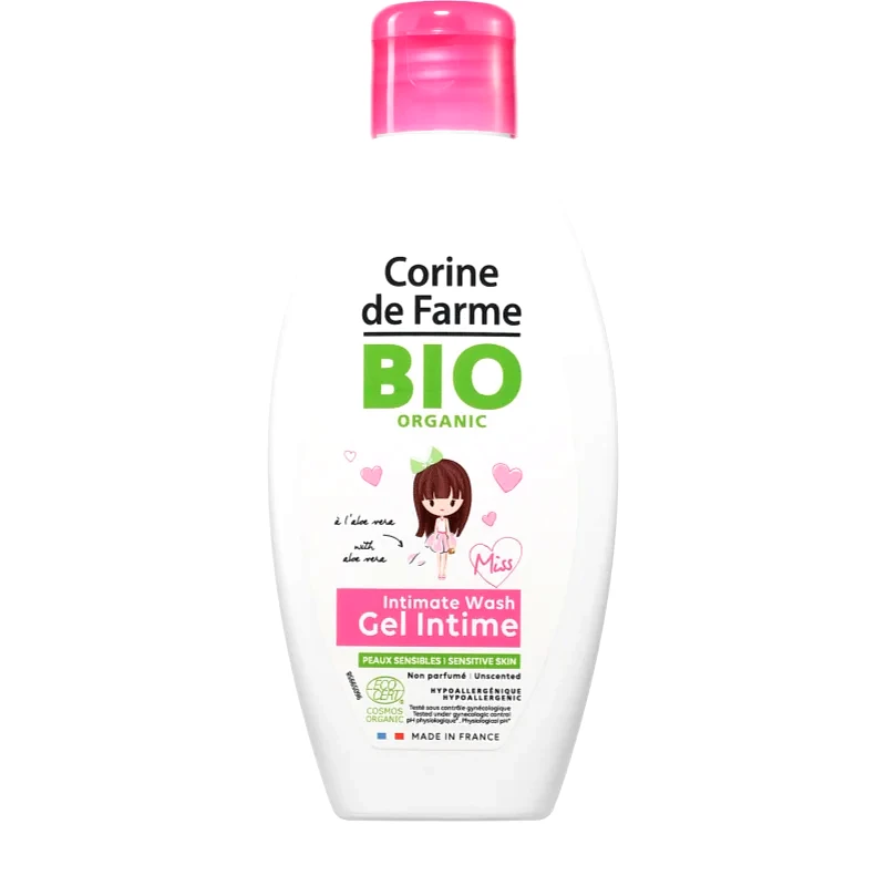 Corine de farme Corine de farme Intimate Wash τζελ για προσωπική υγιεινή για κορίτσια 125 ml