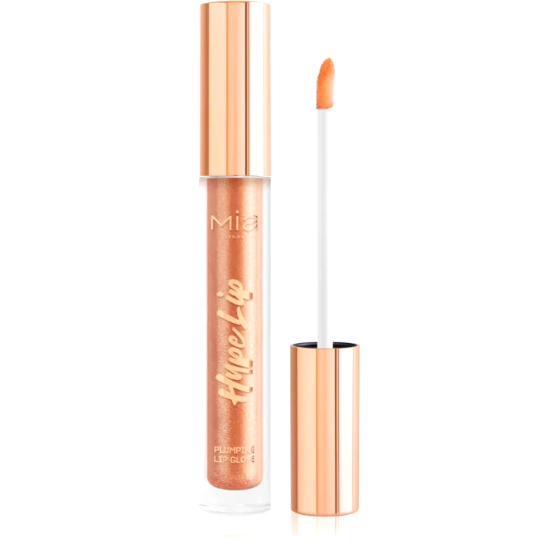 Mia Cosmetics Mia Cosmetics Hype Lip λιπ γκλος μακράς διαρκείας για όγκο απόχρωση 08 Disco Peach 4.7 ml