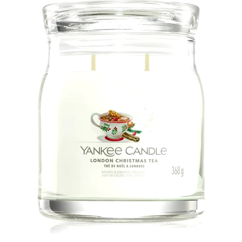 Yankee Candle Yankee Candle London Christmas Tea αρωματικό κερί 368 γρ