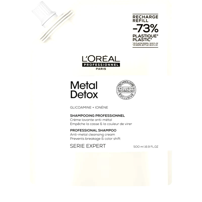 L’Oréal Professionnel L’Oréal Professionnel Serie Expert Metal Detox σαμπουάν για βαθύ καθαρισμό για βαμμένα και κατεστραμμένα μαλλιά 500 ml
