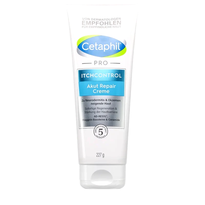 Cetaphil Cetaphil Pro ItchControl Repair αναγεννητική κρέμα για ξηρό και εκζεματικό δέρμα 227 ml