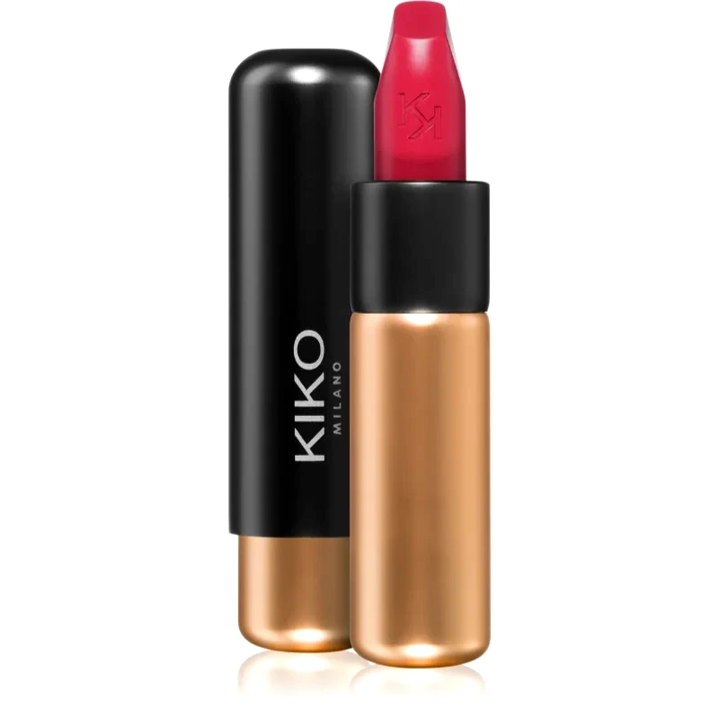 KIKO Milano KIKO Milano Velvet Passion κρεμώδες κραγιόν με ματ αποτελέσματα απόχρωση 345 Lacquer Red 3,5 γρ