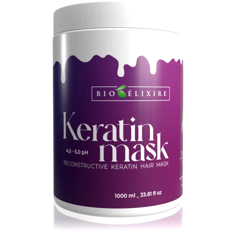 Bioélixire Bioélixire Keratin μάσκα μαλλιών με κερατίνη 1000 ml