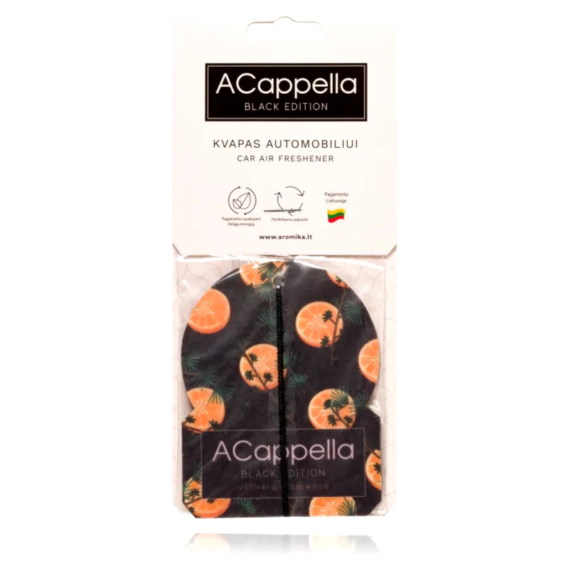 ACappella ACappella Black Edition Vetiver αποσμητικό χώρου 1 τμχ