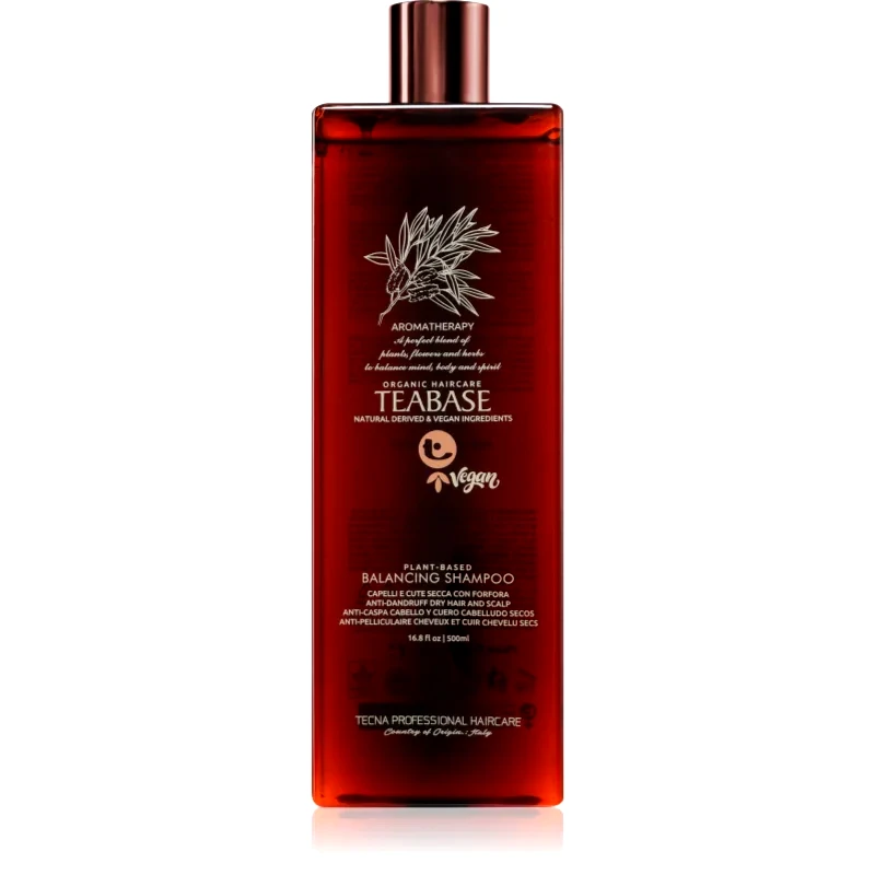 Tecna Tecna Teabase Balancing Shampoo δυναμωτικό σαμπουάν για ταλειπωρημένα μαλλιά 500 ml