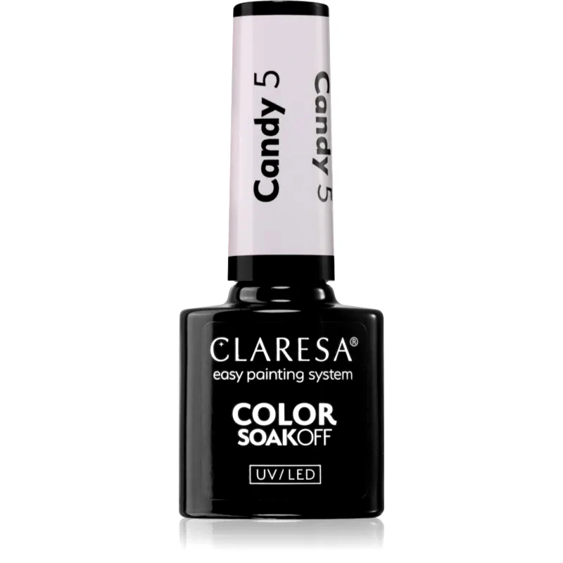 Claresa Claresa SoakOff UV/LED Color Candy τζελ βερνίκι νυχιών απόχρωση 5 5 γρ
