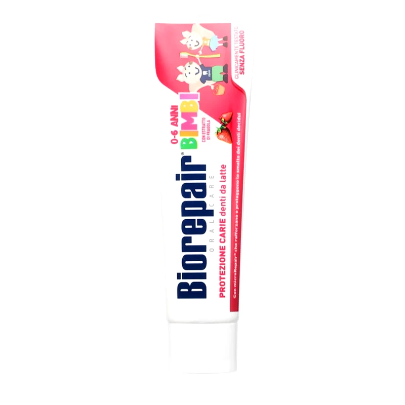 Biorepair Biorepair Kids 0-6 Years παιδική οδοντόκρεμα Strawberry 50 ml