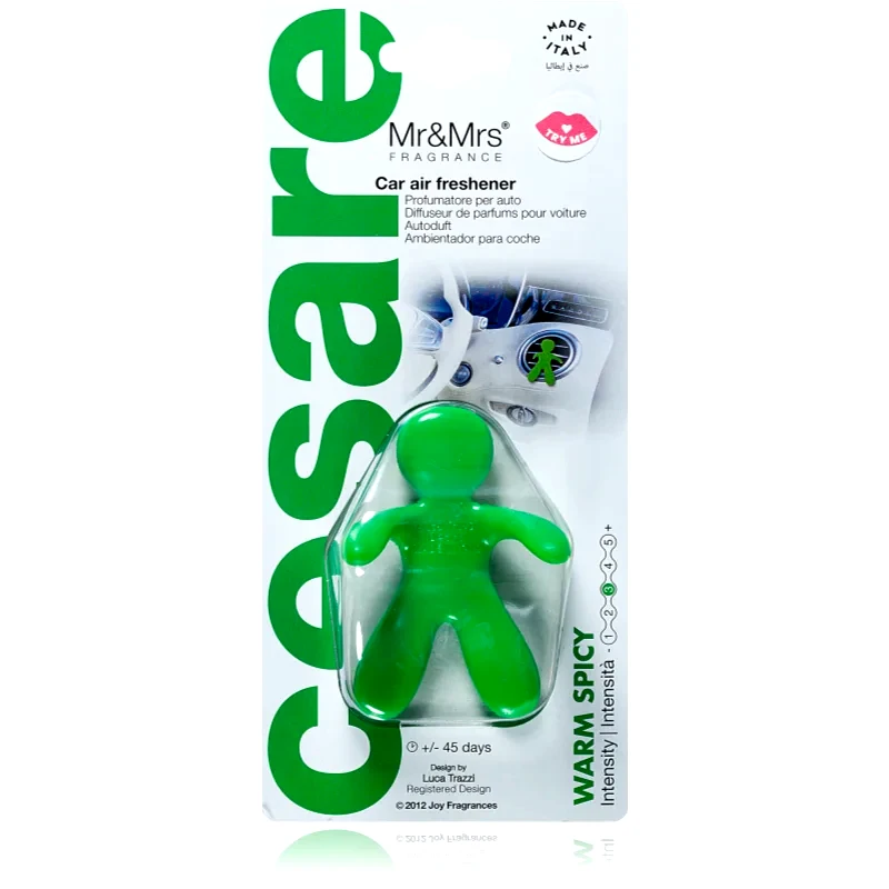 Mr & Mrs Fragrance Mr & Mrs Fragrance Cesare Warm Spicy άρωμα για αυτοκίνητο 1 τμχ