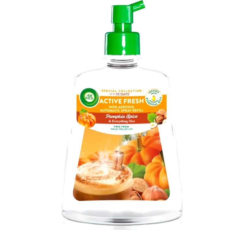 Air Wick Air Wick Active Fresh Pumpkin Spice & Everything Nice αποσμητικό χώρου ανταλλακτικό 228 ml