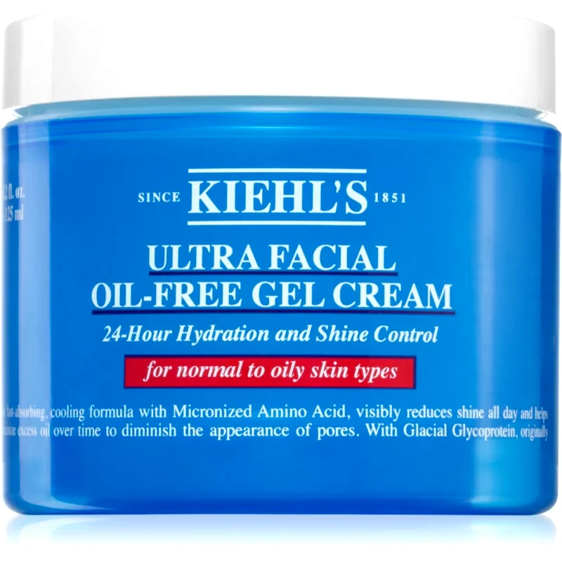 Kiehl's Kiehl's Ultra Facial Oil-Free Gel Cream ενυδατική φροντίδα για κανονική έως λιπαρή επιδερμίδα 125 ml