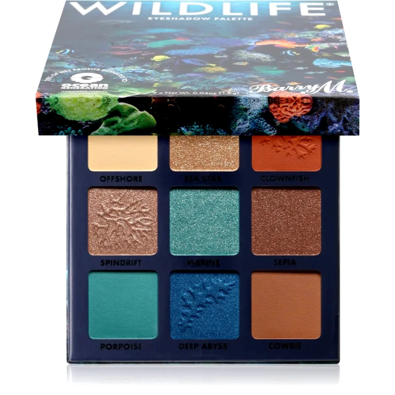 Barry M Barry M Wildlife Ocean Παλέτα σκιών για τα μάτια 10,8 γρ