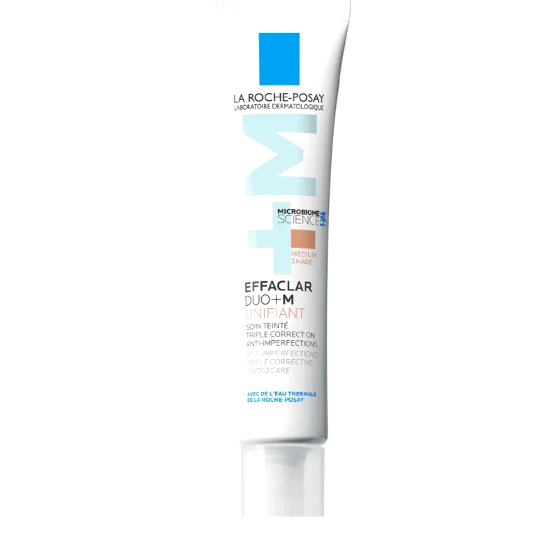 La Roche-Posay La Roche-Posay Effaclar DUO+M Unifiant ελαφριά τονωτική κρέμα με ενυδατική επίδραση απόχρωση Medium 40 ml