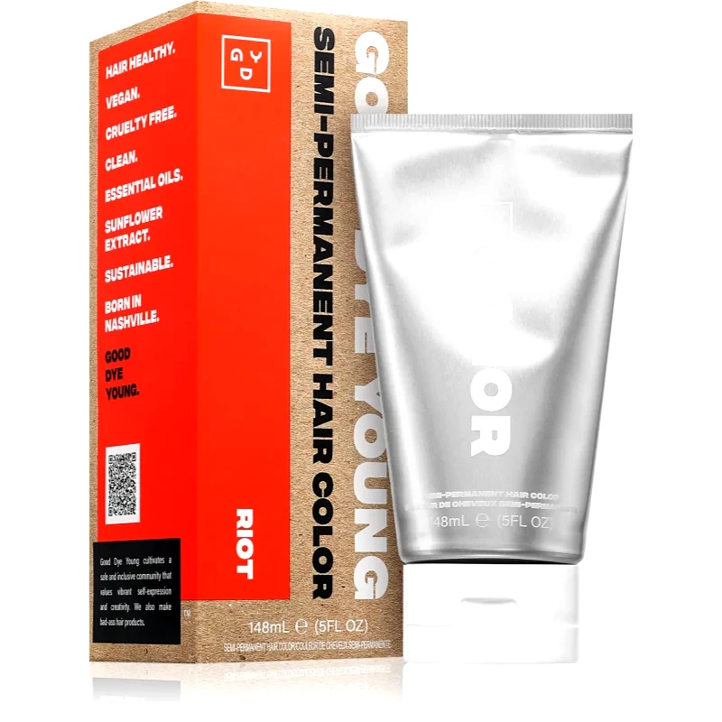 Good Dye Young Good Dye Young Semi-Permanent Hair Colour προσωρινή βαφή μαλλιών απόχρωση Riot 148 ml