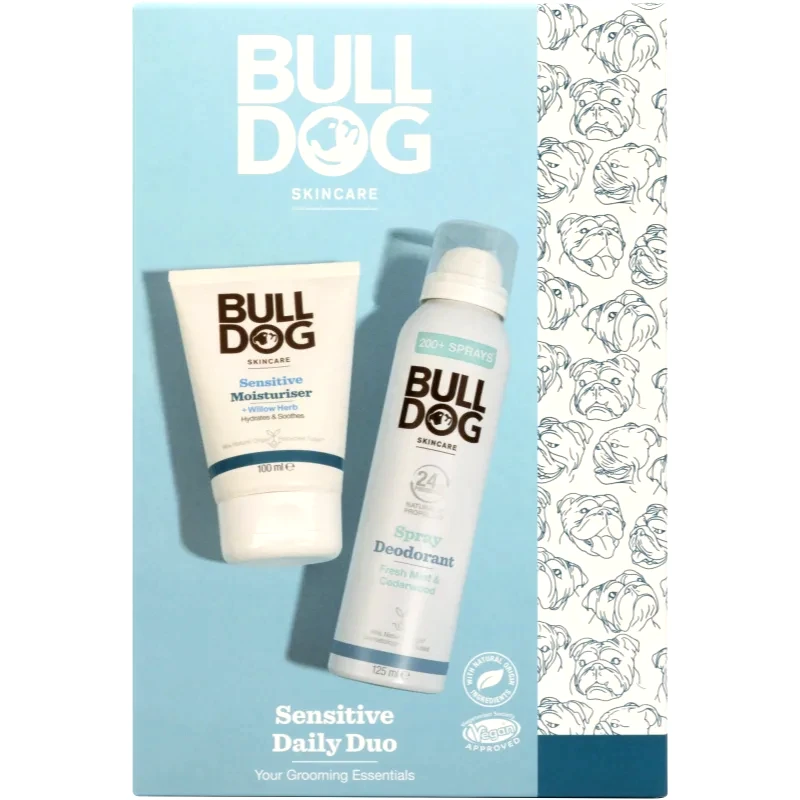 Bulldog Bulldog Sensitive Duo σετ δώρου για σώμα και πρόσωπο για άντρες