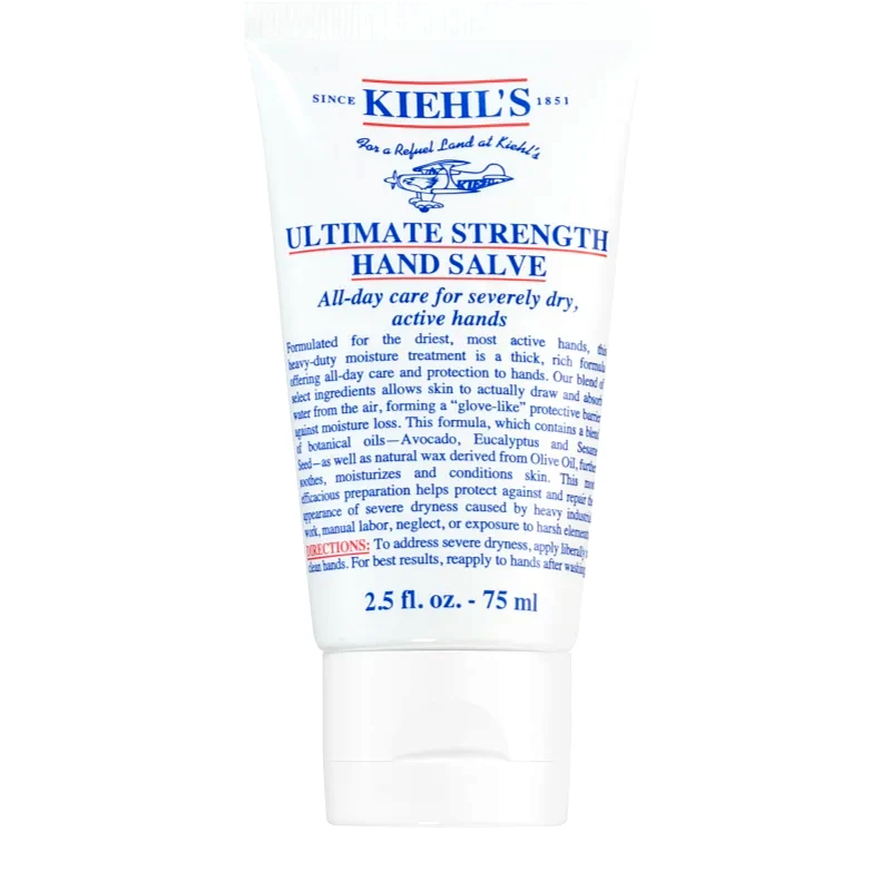 Kiehl's Kiehl's Ultimate Strength Hand Salve ενυδατική κρέμα για τα χέρια για όλους τους τύπους επιδερμίδας ακόμα και ευαίσθητης 75 ml