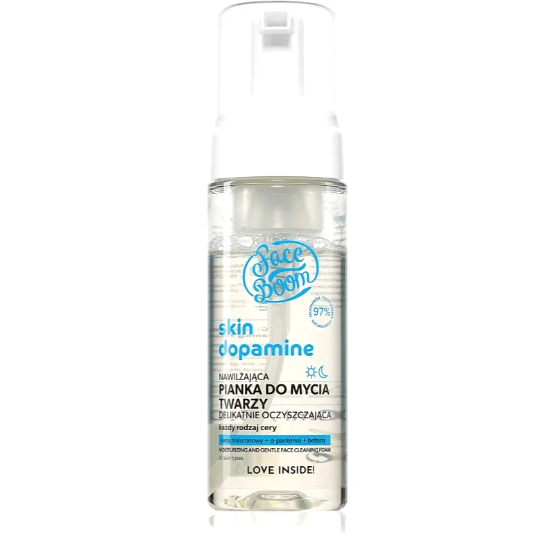 BodyBoom BodyBoom Skin Dopamine καθαριστικός αφρός Για το πρόσωπο 150 ml