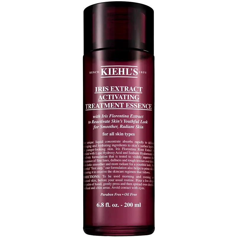 Kiehl's Kiehl's Iris Extract Activating Treatment Essence ενυδατικό νερό για όλους τους τύπους επιδερμίδας ακόμα και ευαίσθητης 200 ml