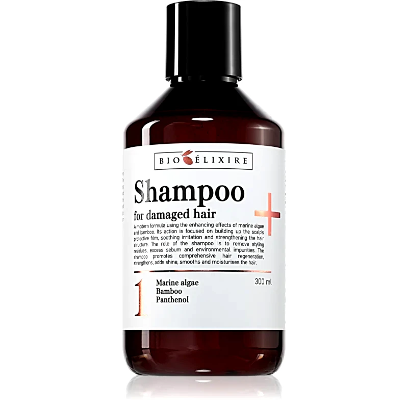 Bioélixire Bioélixire For Damaged Hair δυναμωτικό σαμπουάν για ταλειπωρημένα μαλλιά 300 ml