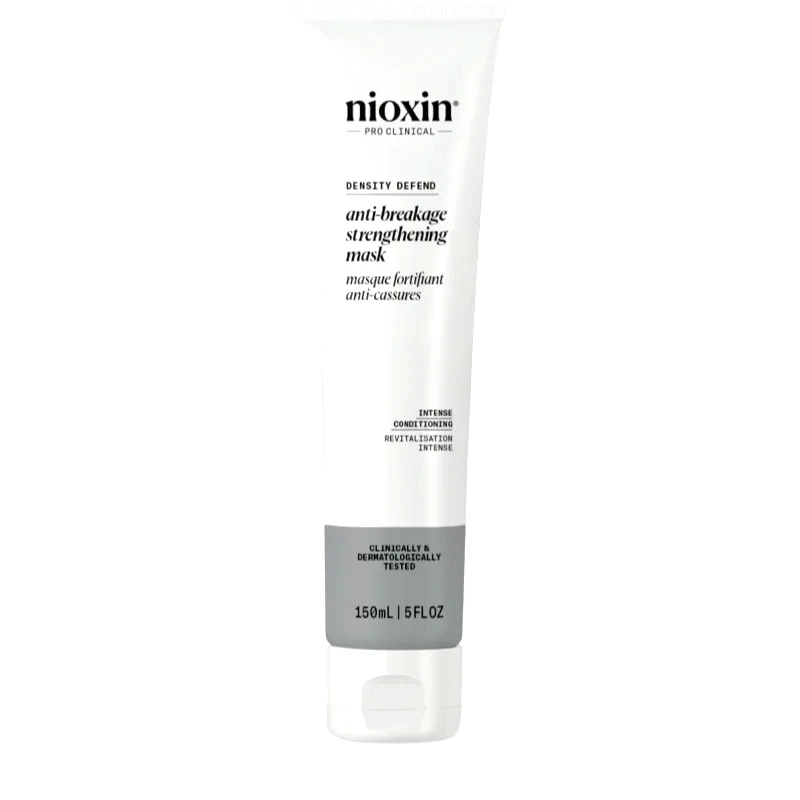 Nioxin Nioxin Density Defend Anti-breakage Strengthening Mask δυναμωτική μάσκα για κατεστραμμένα και εύθραυστα μαλλιά 150 ml