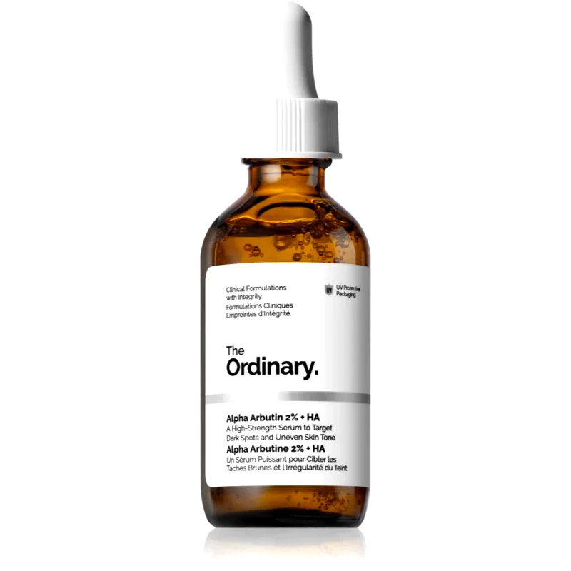 The Ordinary The Ordinary Alpha Arbutin 2% + HA ορός προσώπου για λάμψη με υαλουρονικό οξύ 60 ml