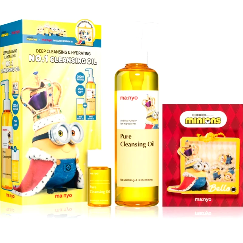 ma:nyo ma:nyo Minions Pure Cleansing Oil Set σετ δώρου για τέλειο καθαρισμό