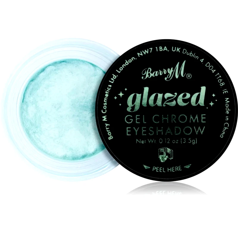 Barry M Barry M Glazed Gel Chrome Eyeshadow τζελ σκιές ματιών απόχρωση So Charming 3.5 γρ