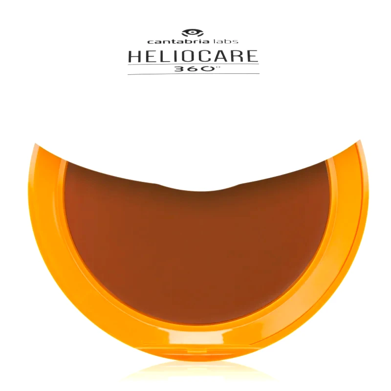 Heliocare Heliocare 360° Oil-Free Compact συμπαγής πούδρα μεικ απ SPF 50+ απόχρωση Bronze 10 γρ
