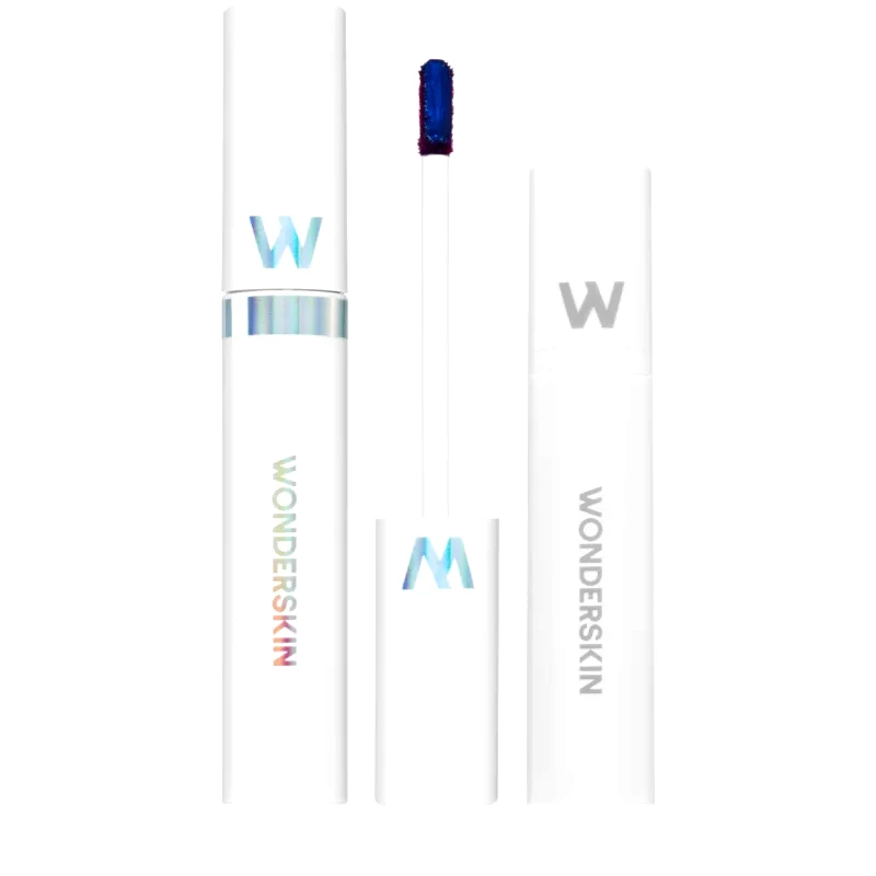 WONDERSKIN WONDERSKIN Wonder Blading Lip Stain Kit κραγιόν που ξεφλουδίζεται + ενεργοποιητής απόχρωση Playful 4 ml
