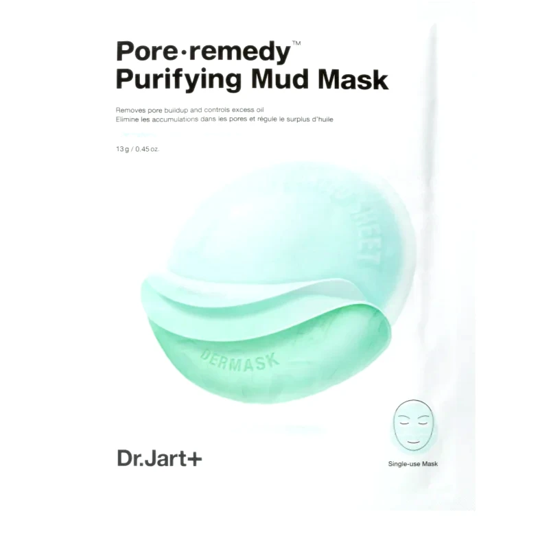 Dr. Jart+ Dr. Jart+ Pore Remedy™ Purifying Mud Mask καθαριστική μάσκα με λάσπη κατά της γυαλάδας της επιδερμίδας με διερυμένους πόρους 13 γρ
