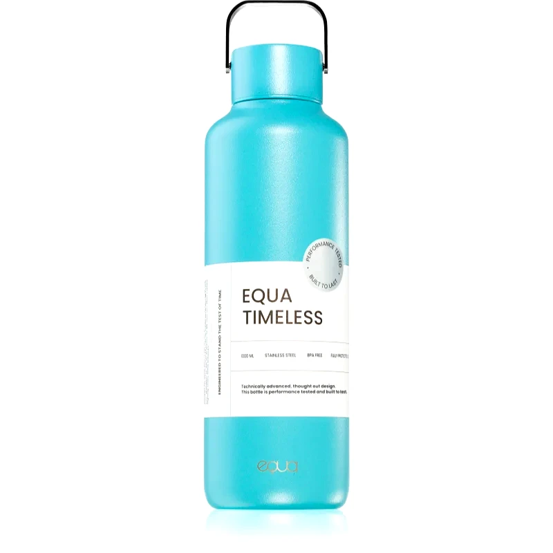 EQUA Equa Timeless μπουκάλι νερού από ανοξείδωτο ατσάλι χρώμα Wave 1000 ml