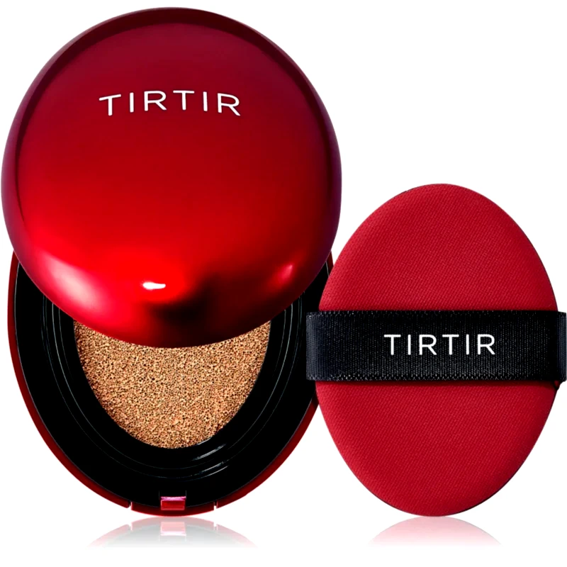 TIRTIR TIRTIR Mask Fit Red Cushion Mini μακράς διαρκείας μεικ απ σε σφουγγαράκι απόχρωση 25N Mocha 4.5 γρ