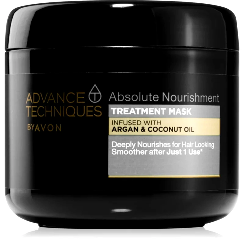 Avon Avon Advance Techniques Absolute Nourishment βαθιά θρεπτική μάσκα με έλαιο αργκάν 375 ml