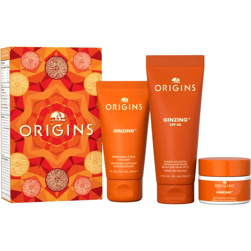 Origins Origins Discovery Set GinZing Protect & Glow σετ δώρου για γυναίκες
