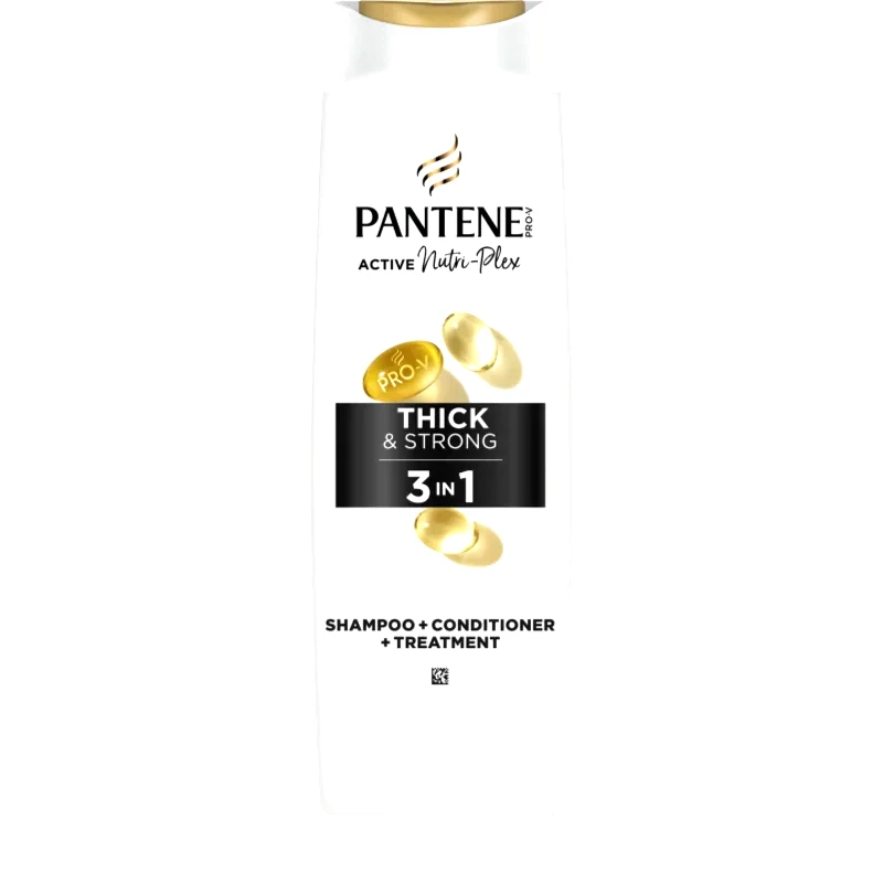 Pantene Pantene Pro-V Active Nutri Plex Thick&Strong σαμπουάν για αδύναμα και ταλαιπωρημένα μαλλιά 3 σε 1 325 ml