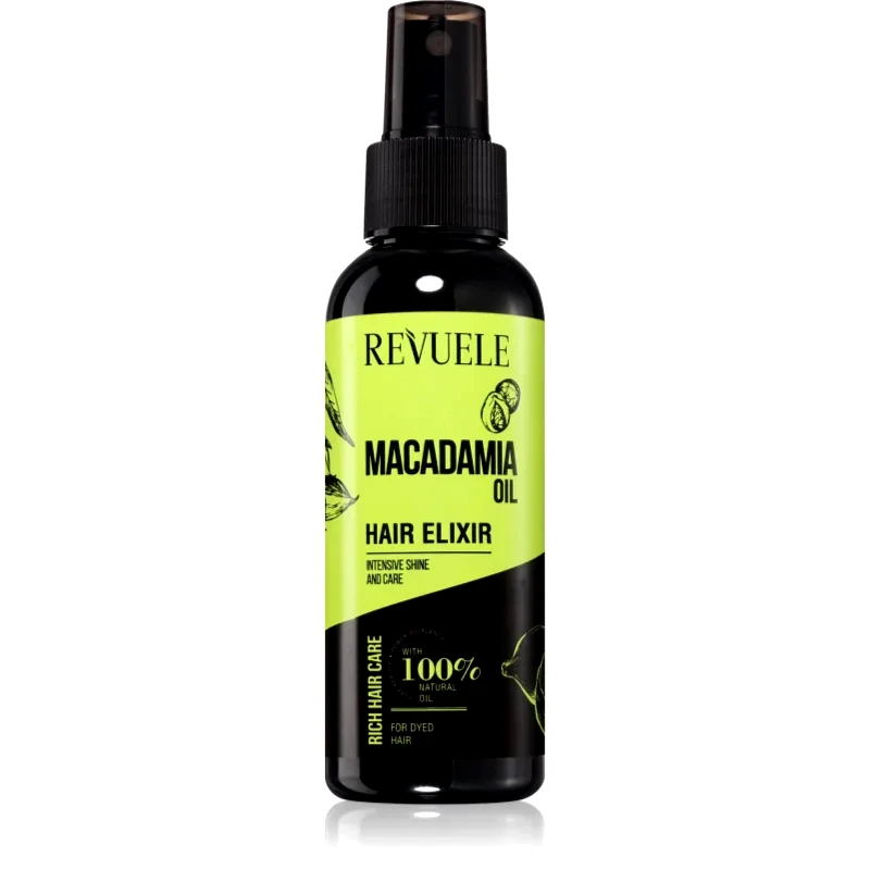 Revuele Revuele Macadamia Oil Hair Elixir προστατευτικό σπρέι για βαμμένα μαλλιά 120 ml