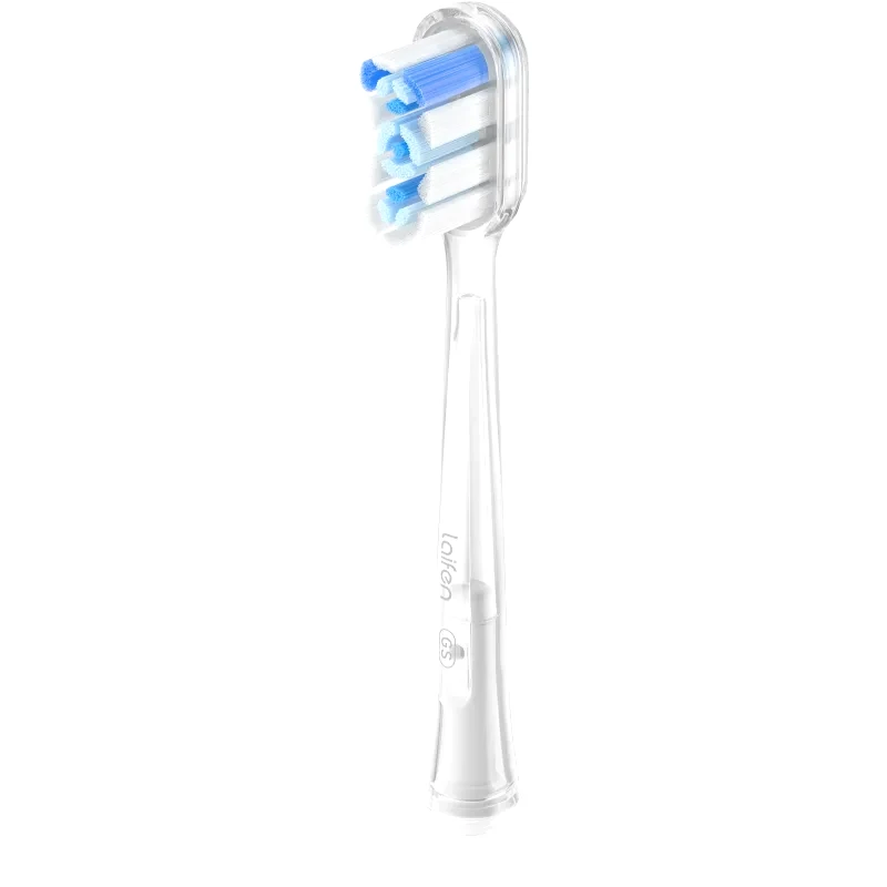 Laifen Laifen Super-Clean Transparent Pack of 6 ανταλλακτική κεφαλή για οδοντόβουρτσα 6 τμχ