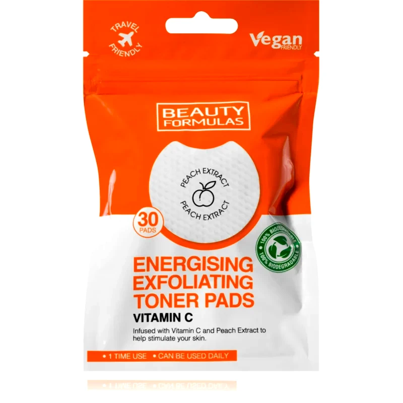 Beauty Formulas Beauty Formulas Vitamin C δίσκοι για ντεμακιγιάζ 30 τμχ