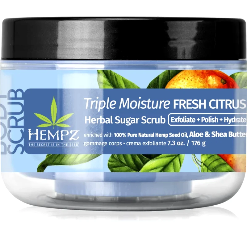 HEMPZ HEMPZ Triple Moisture Scrub σώματος 176 γρ
