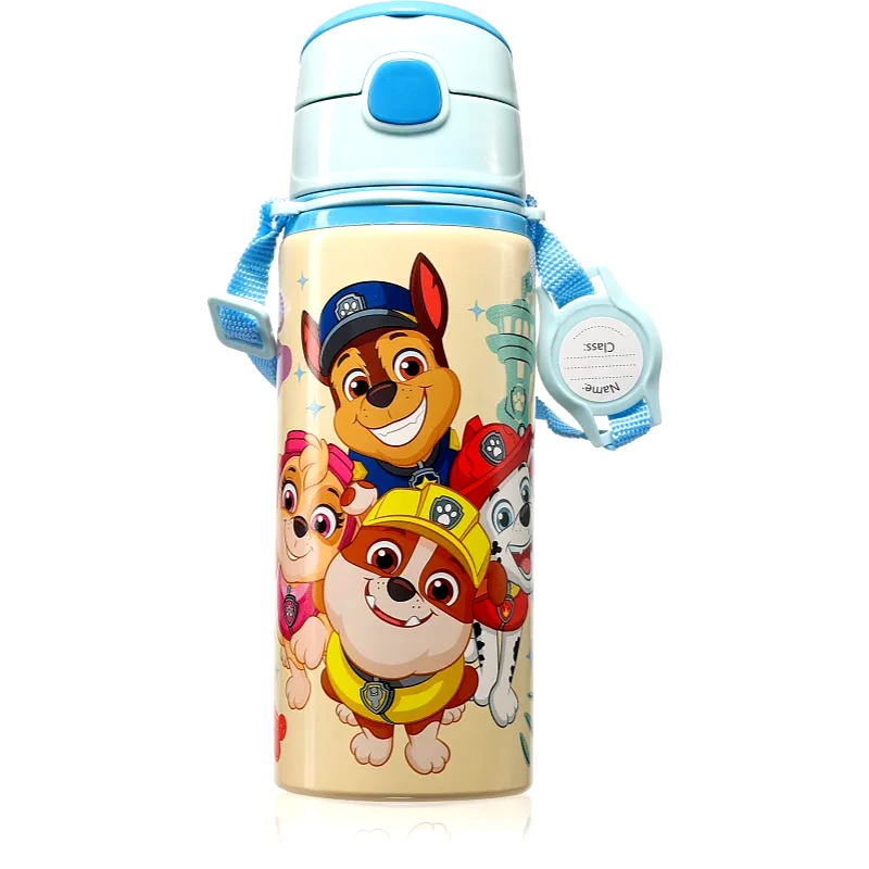 Nickelodeon Nickelodeon Paw Patrol Aluminium Water Bottle With Strap μπουκάλι νερού για παιδιά 600 ml