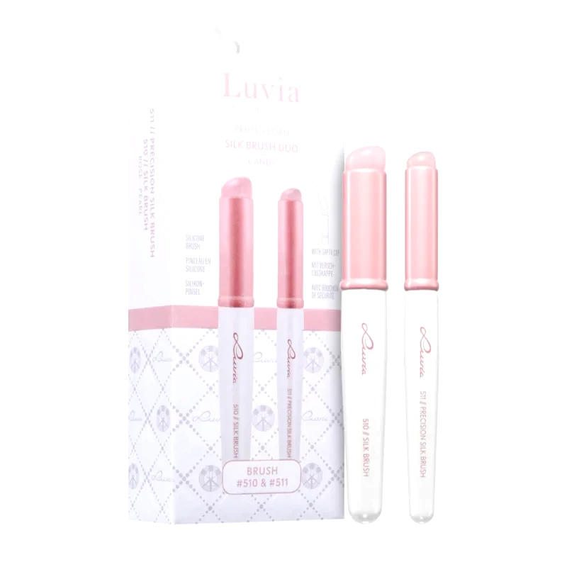 Luvia Cosmetics Luvia Cosmetics Silk Brush Duo Candy σετ με πινέλα