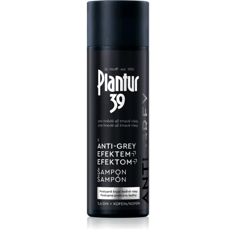 Plantur Plantur 39 Anti-Grey σαμπουάν κατά των ηλεκτρισμένων μαλλιών 200 ml
