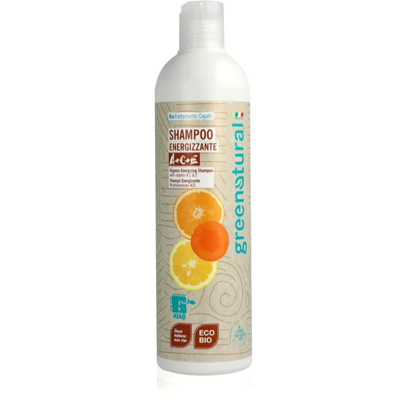 Greenatural Greenatural Shampoo with Vitamins A, C, E απαλό σαμπουάν με βιταμίνες A, C, E 400 ml