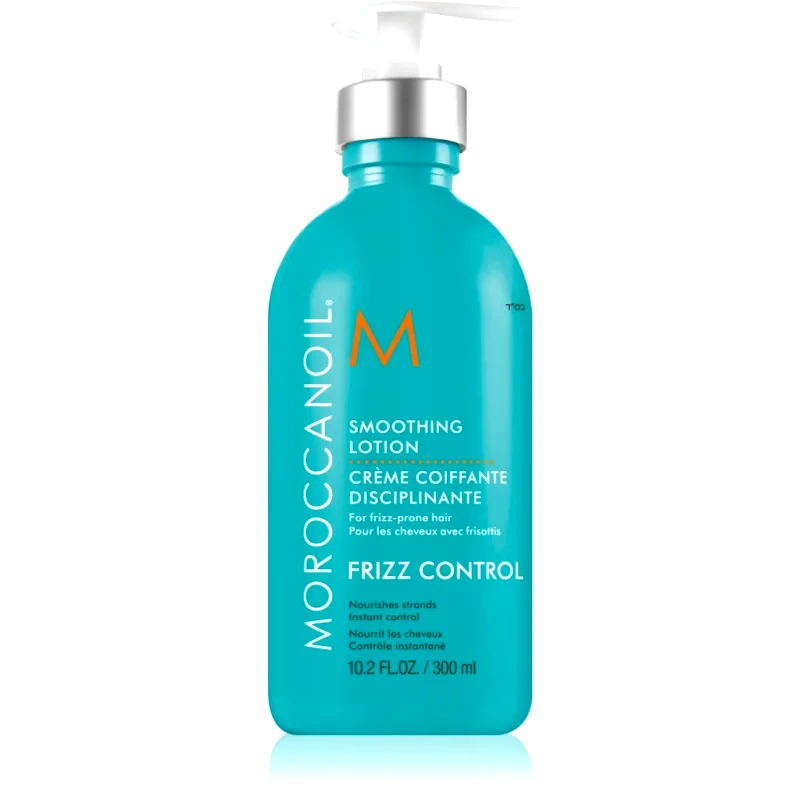 Moroccanoil Moroccanoil Frizz Control Smoothing Lotion λειαντική κρέμα για ατίθασα και κρεπαρισμένα μαλλιά 300 ml