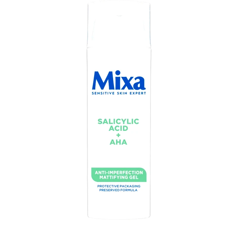 MIXA MIXA Anti-Imperfection Mattifying Gel ματ τζελ κρέμα ενάντια στις ατέλειες της επιδερμίδας 50 ml