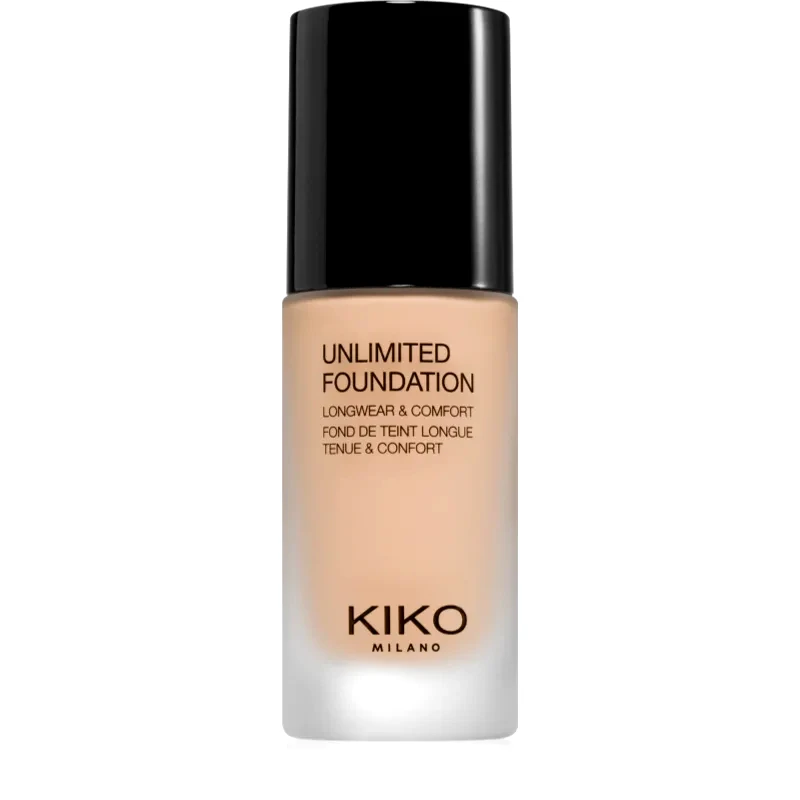 KIKO Milano KIKO Milano Unlimited Foundation μακράς διαρκείας ρευστό μεικ απ με ματ αποτελέσματα απόχρωση 02 Neutral 30 ml